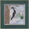 DIY Mill Hill Winter Woodpecker Christmas Counted Cross Stitch Kit